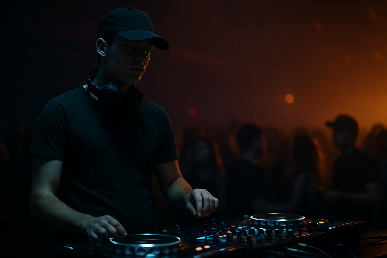 DJ pinchando